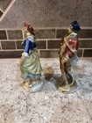 Hand Painted Porcelain Vintage Colonial Set Occupied Japan — photo 2