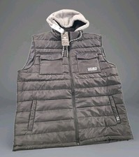 Ecko Unltd. Mens Puffer Black Vest Featuring...