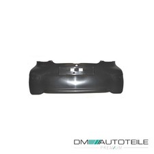Stoßstange hinten glatt schwarz lackierfähig passt für Toyota Aygo 2005-2014