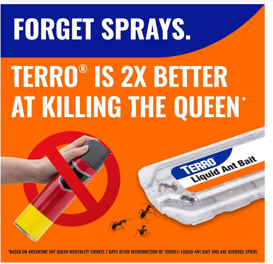 TERRO Liquid Ant Killer Bait Outdoor Indoor Tray Traps Ready To Use, 6PK - Image 3 of 4