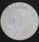 1/4oz Silver 1929 Incuse Indian Head-Wheat Stalks Reverse Fractional round