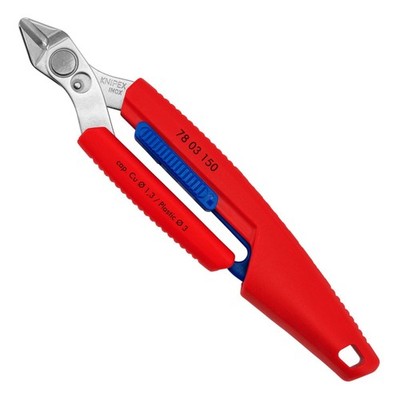 KNIPEX 7803150 - Slim-Knips Feinschneidezange - 150 mm - Edelstahl - ca. 56 HRC