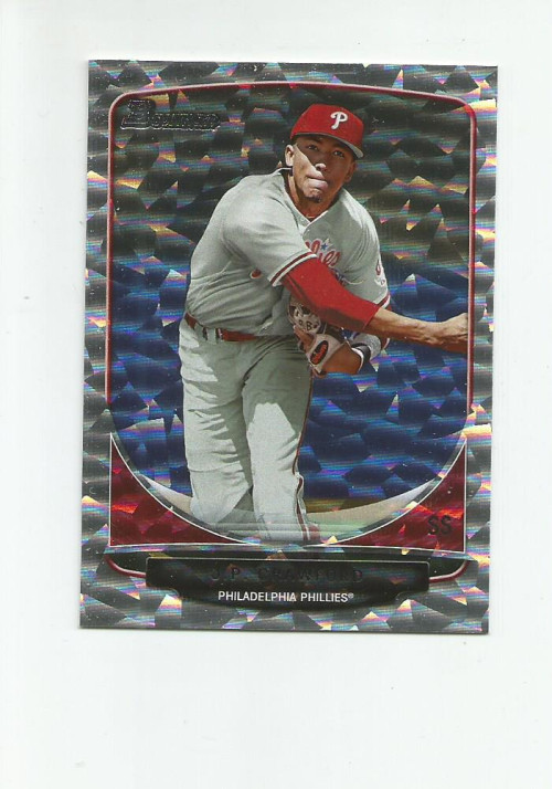 2013 BOWMAN DRAFT DRAFT PICKS SILVER ICE #BDPP32 J.P. CRAWFORD