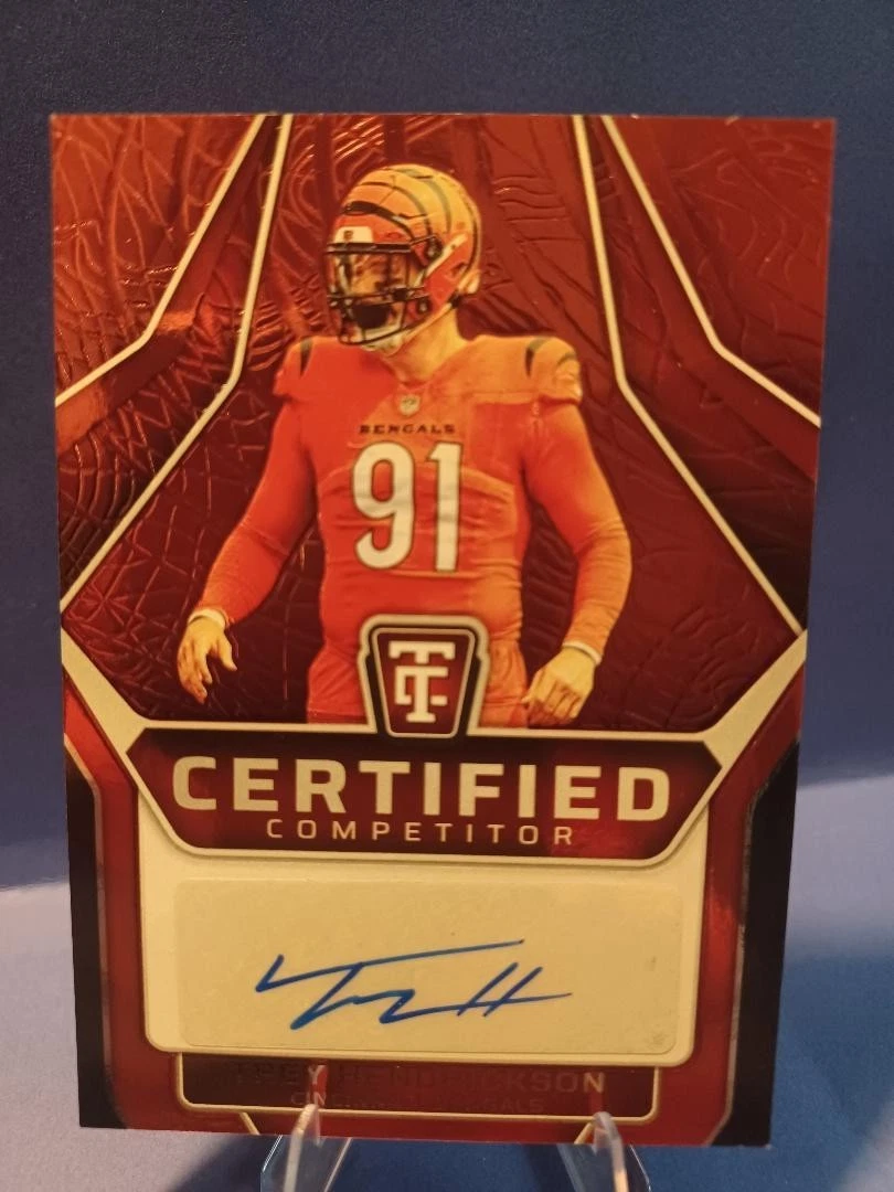 2024 Totally Certified Trey Hendrickson Certified Competitor Auto Red25/100