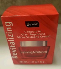 b pure Revitalizing Hydrating Moisturizer Cream Daily Use Face 1.41 oz