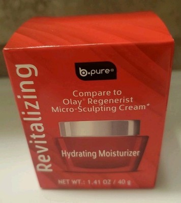 b·pure Revitalizing Hydrating Moisturizer Cream Daily Use Face 1.41 oz