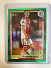 TOPPS MERLIN CHROME UCL 2022-2023 YOURI REGEER AJAX ROOKIE PARALLEL 39/99.