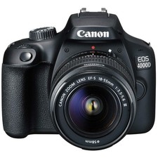 Canon EOS 4000D DSLR Camera EF-S 18-55 mm f/3.5-5.6 III Lens International Model