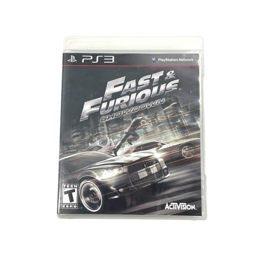 Fast & Furious Showdown PS3 Complete Game Activision ESRB Clean Disc + Manual
