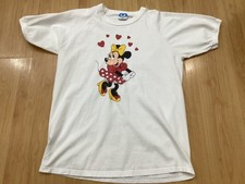 Vintage 90's Walt Disney Productions Minnie Mouse T Shirt Made In USA Sz Large