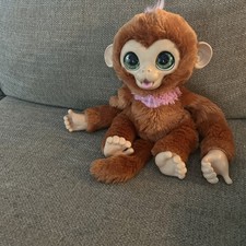 Hasbro FurReal Friends Piper My Baby Monkey Interactive Plush With Sounds Works
