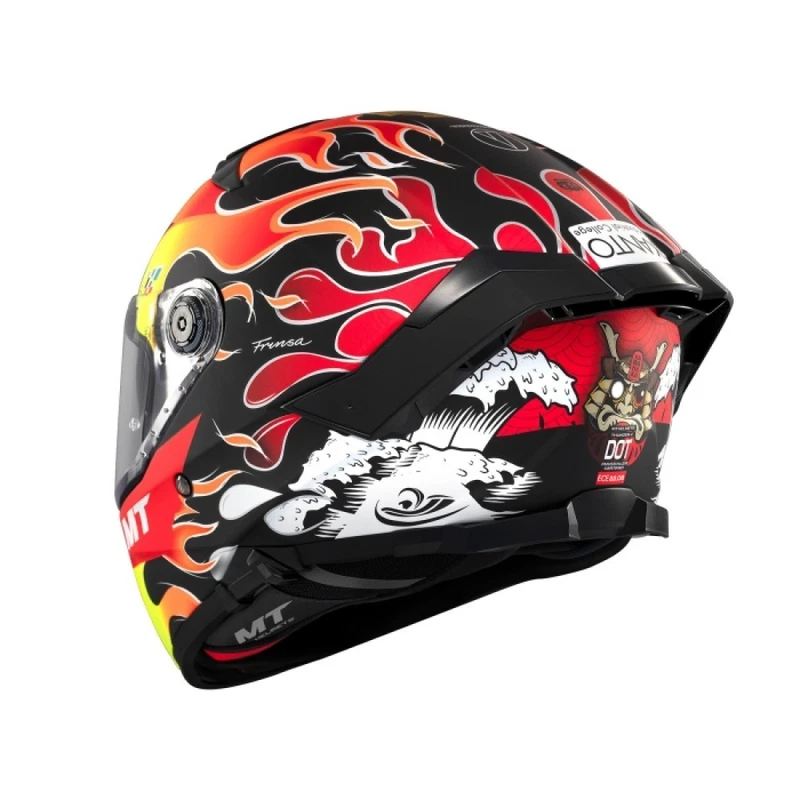 MT Thunder 4 Yamanaka B3 Matt Fluo Red, photo 6 of 8