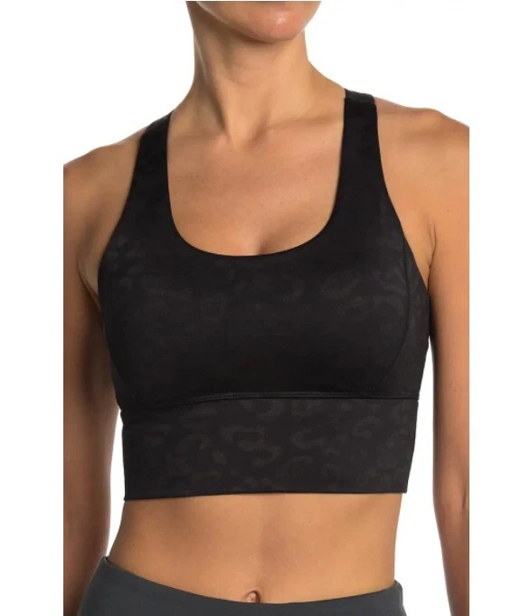 90 DEGREE BY REFLEX RACERBACK JACQUARD SPORTS BRA ALL COLORS NEW