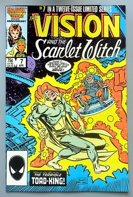 The Vision and The Scarlet Witch #7 ~ MARVEL 1986 VF+ | eBay