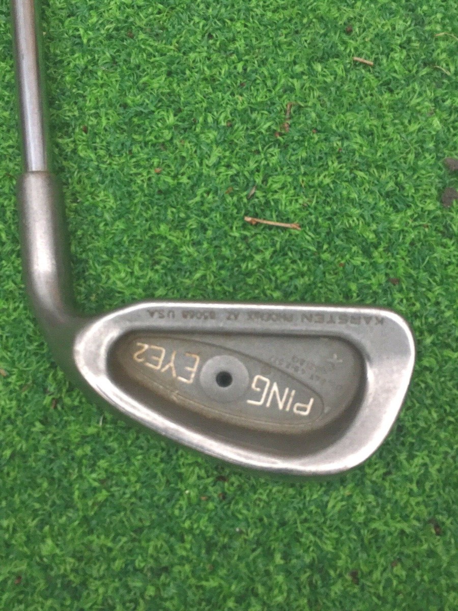 Ping EYE2+ Blue Dot 4 Iron Stiff Steel Shaft Lamkin Grip Ping EYE2+ Blue Dot 4 Iron Stiff Steel Shaft Lamkin Grip