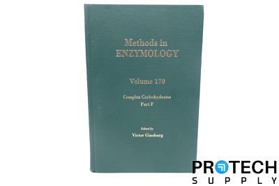 Methods in Enzymology: Vol. 179 Complex Carbohydrates Pt. F - by Ginsburg