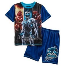 2 Piece Komar Kids Max Steel Pajamas Top and Shorts Set  New With Tags