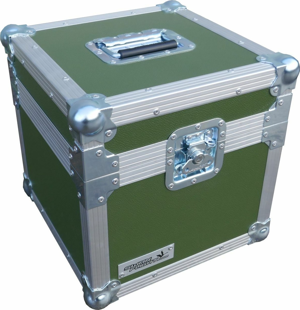 Flight Case Swan 12" Single LP 100 Vinyl Record Box (White Rigid - Foto 11