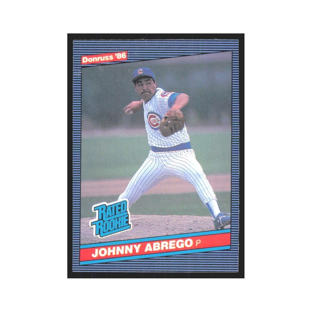 Johnny Abrego 1986 Donruss #32 Chicago Cubs Baseball Card NM | eBay