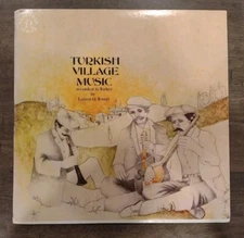 Turkish Village Music- Recorded In Turkey By Laxmi G Tiwari (Nonesuch Vinyl LP)