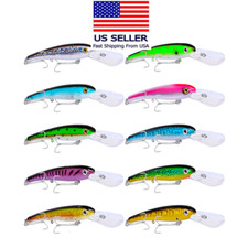 LureFiends' 8 Inch / 200mm Offshore and Saltwater Crankbait Minnow Trolling Lure