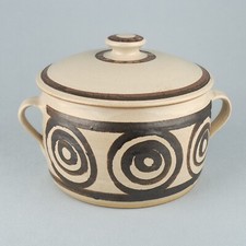 Abaty Studio Pottery Lidded Pot / Casserole Dish Diameter 15.3 cm