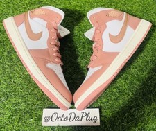 Nike Air Jordan 1 Mid SE Red Stardust Womens Sizes nby FB9892-670