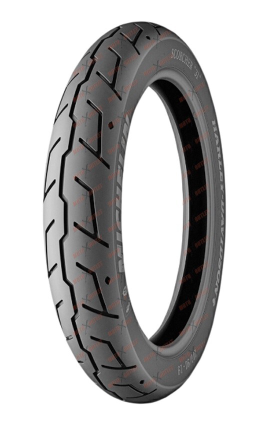 ミシュランスコーチャー31　100/90B19 150/80B16未使用品！ Michelin Scorcher 31 150/80B16 100/90B19 Front Rear