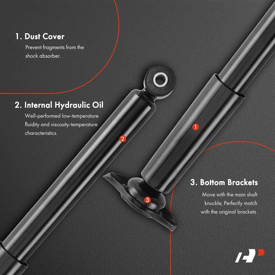 A-Premium 2x Shock Absorber Rear Side for Volvo XC60 2010-2017 w/Variant Code - Image 4 of 4