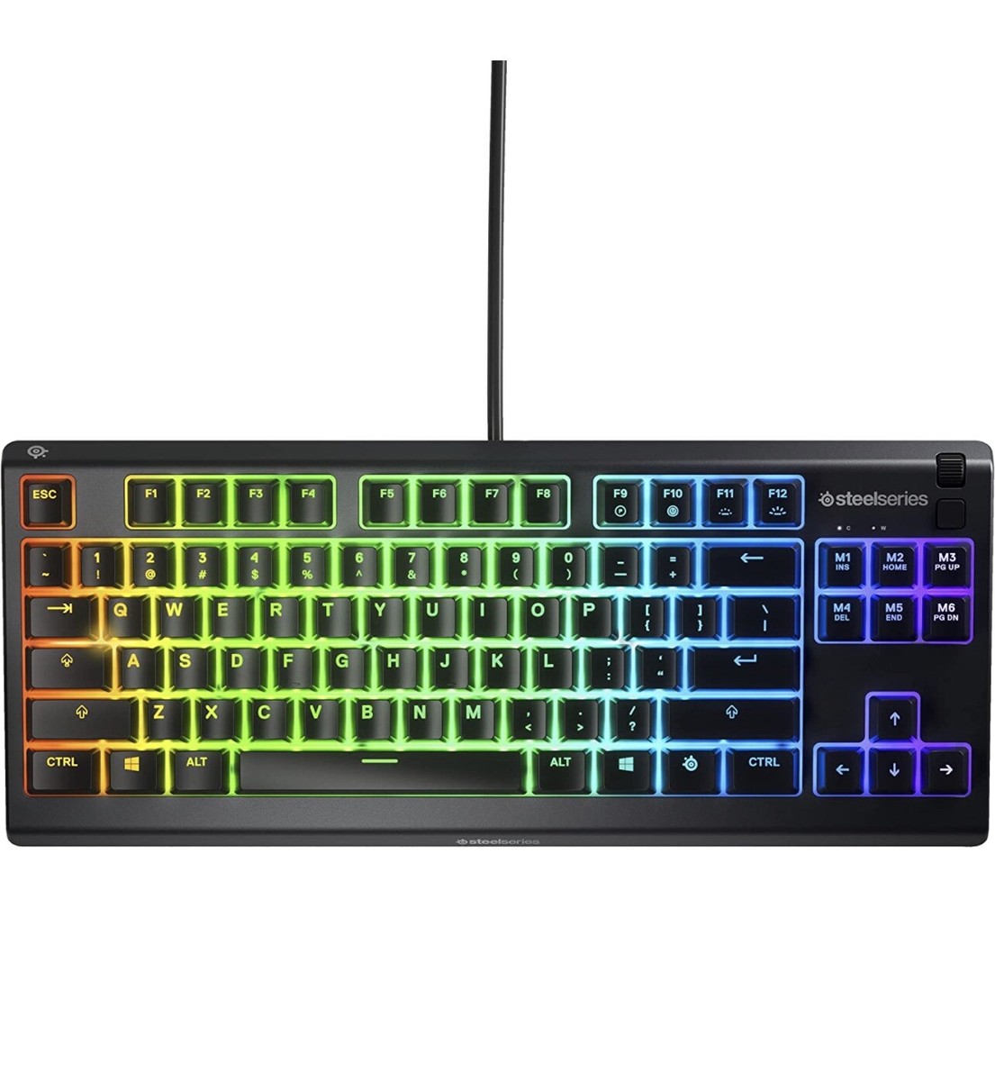 SteelSeries Apex 3 TKL Gaming Keyboard - Black (64836