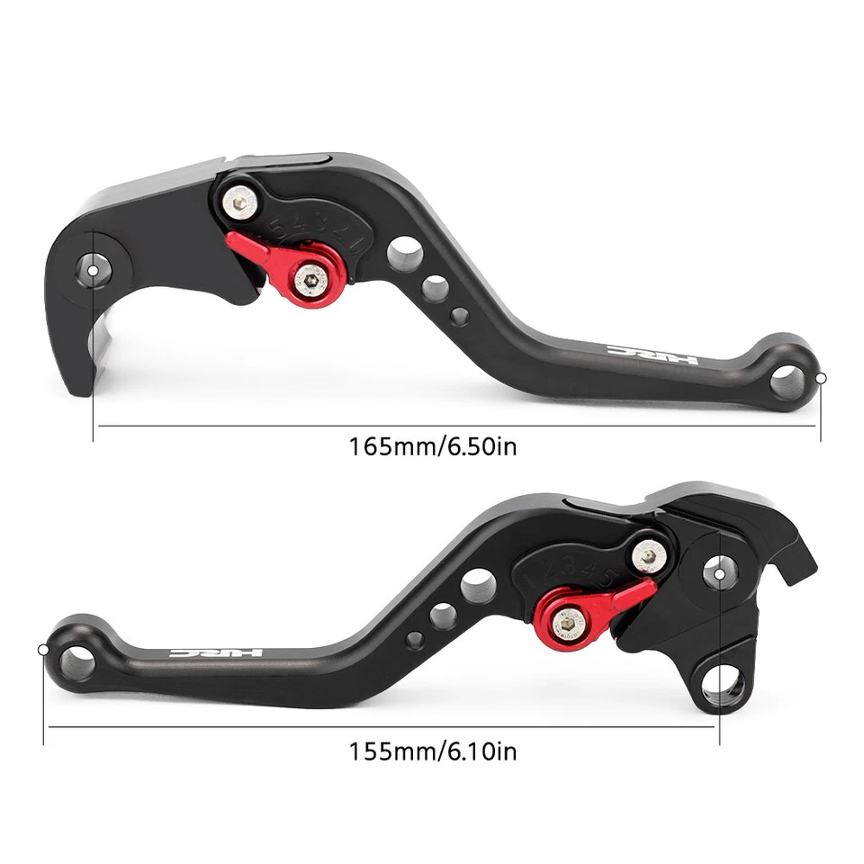 Рычаги короткого тормозного сцепления для HONDA CB1000R 2008-2016 CBR1000RR 2004-2007 HRC - Изображение 2 из 4