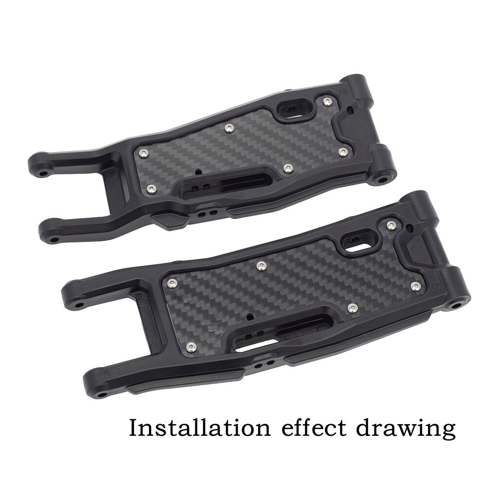 Front Rear Suspension Arm Dust Cover for TRAXXAS 1/8 4WD SLEDGE MONSTER
