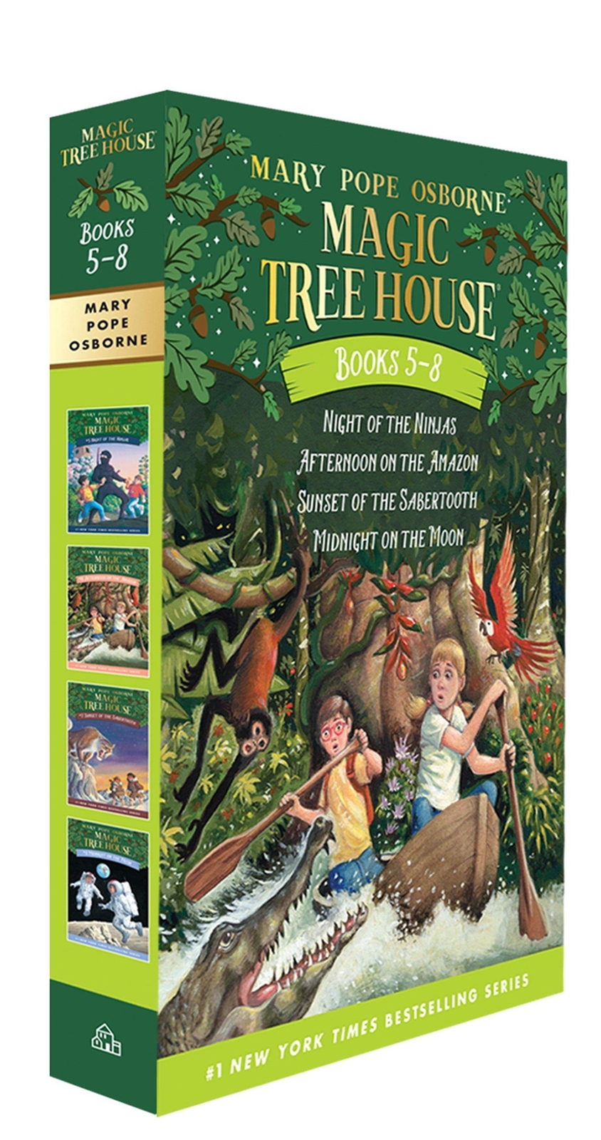 Thumbnail - Magic Tree House Books 5-8 Boxed Set, Mary Pope Osborne