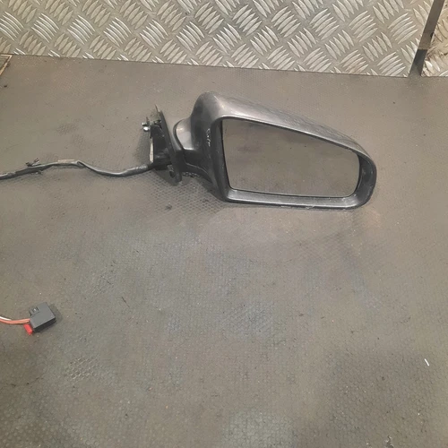 2008 AUDI A3 8P DRIVER SIDE WING MIRROR BLACK E1010754 #9