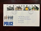 United Kingdom 1979 - 150 years Metropolitan Police FDC stamps Edinburgh