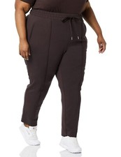 Amazon Essentials Women's Pull-On Tapered Trouser -Brown , Size - L