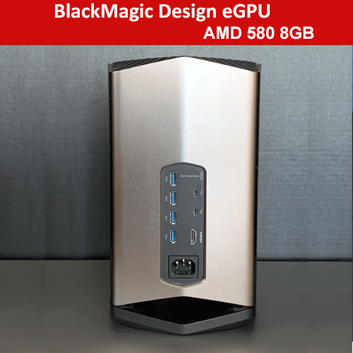 BlackMagic eGPU AMD RX580 8GB Thunderbolt Interface