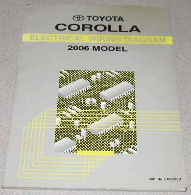 Wiring Diagram Toyota Corolla 2006 from i.ebayimg.com