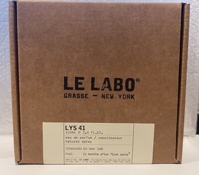LYS 41 by Le Labo 3.4 oz EDP Cologne Perfume Unisex New In Box