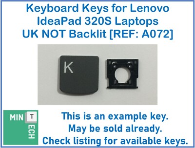 Tastatur Ersatz Tasten für Lenovo Ideapad 320S Laptops UK Layout NICHT Hintergrundbeleuchtung