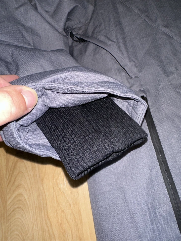 Chaqueta Parka Utilitaria Nobis Of Canada KANE Para Hombre Gris Talla 3XL Larga Con Capucha $1295 Ret Foto 3 de 4