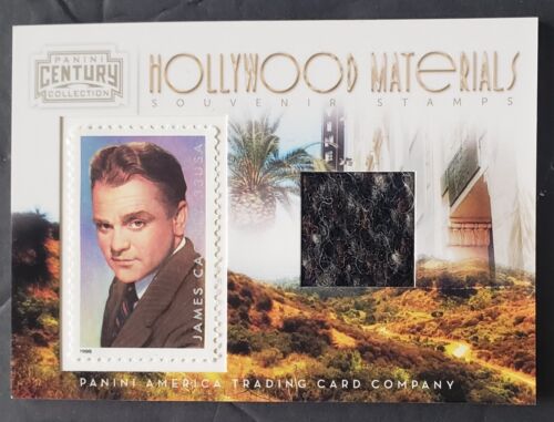 2010 PANINI CENTURY HOLLYWOOD MATERIALS JAMES CAGNEY SP #/250 SWATCH WORN RELIC - Picture 1 of 2