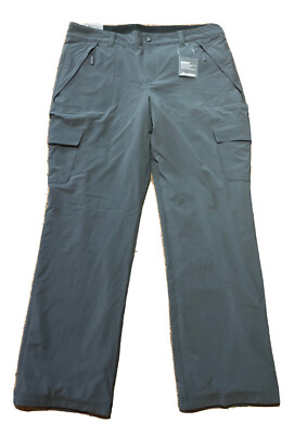 NWT Eddie Bauer Women's Flexion Polar Fleece Lined Pants Carbon