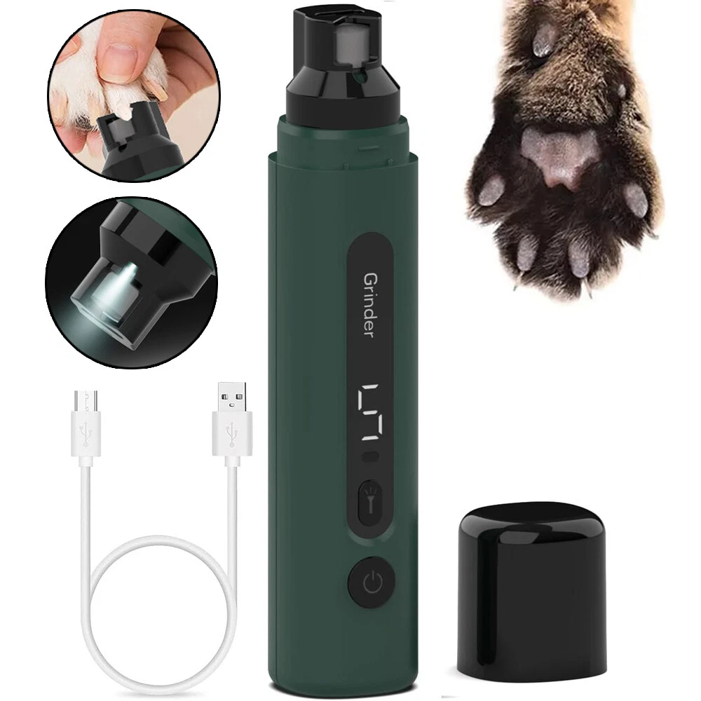 Dog Nail Grinder Electric Pet Nail Trimmers Rechargeable Cat Dog Nail Grinders