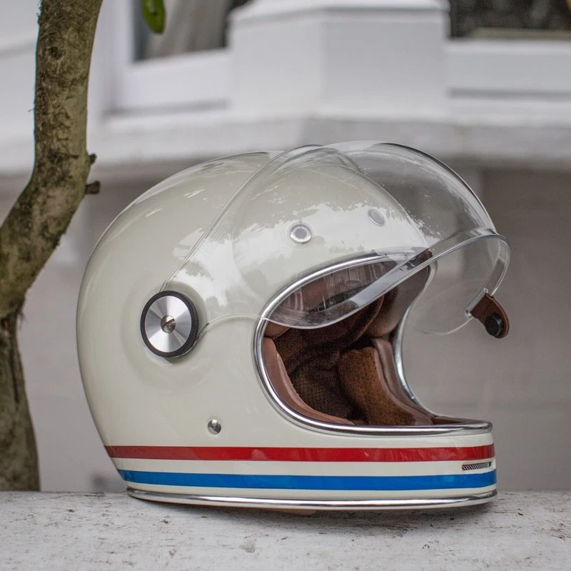 Casque Bell Bullitt DLX Stripes Blanc Perle