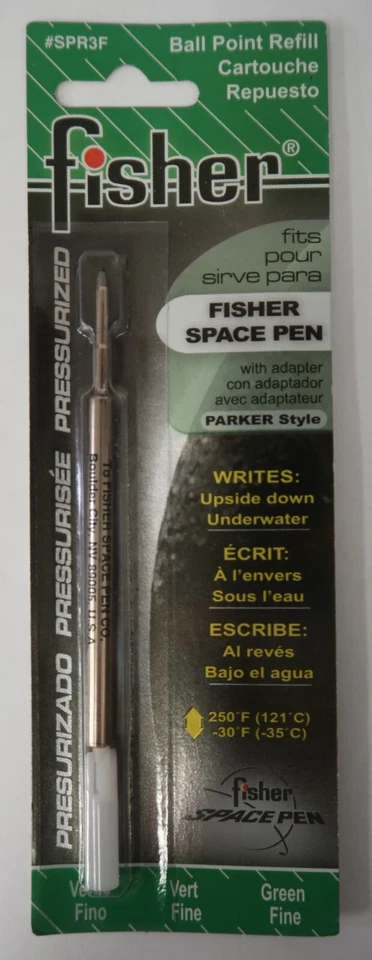 Bolígrafo Parker Jotter acero inoxidable y verde con recarga verde nuevo Foto 3 de 3