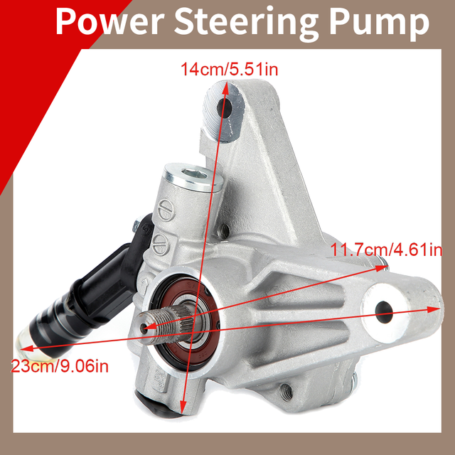 Power Steering Pump for 0310 Acura MDX 0509 Honda Odyssey OEM