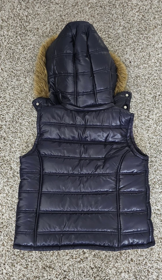 Новый с Ярлыками Victoria Secret розовый NFL DALLAS COWBOYS меха отделки с капюшоном пуховик жилет SZ M. - Изображение 2 из 4