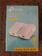 TP-Link AV500 Nan Vao Powerline Adapter Starter Kit, White - NEW TL-PA4010KIT