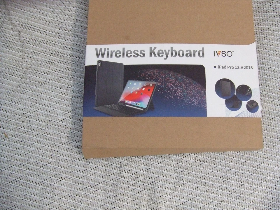 Apple iPad Pro 12.9 2018 3rd Gen Wireless Keyboard Stand Case Cover Lightweight - Image 2 of 3